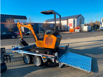 Μίνι εκσκαφέας, Τρέιλερ Minibagger BK1500JS + Anhänger *INKL.19% MWST*BERGER KRAUS*KUBOTA*JOYSTICK*ZUBEHÖRPAKET*SOFORT!*: φωτογραφία 5