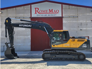 Ερπυστριοφόρος εκσκαφέας HYUNDAI R210