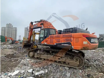 Ερπυστριοφόρος εκσκαφέας new arrival Used Doosan excavator DX520LC-9C in good condition for sale in good condition: φωτογραφία 2