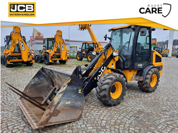 Ελαστιχοφόρος φορτωτής JCB 406
