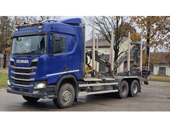 Φορτηγό ξυλείας SCANIA R 450