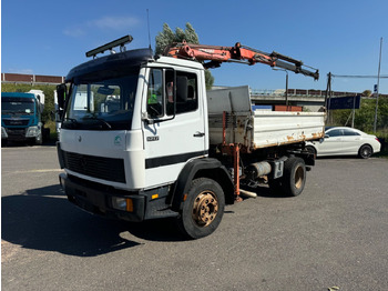 Φορτηγό ανατρεπόμενο Mercedes-Benz 1317 Kipper - Kran: φωτογραφία 3