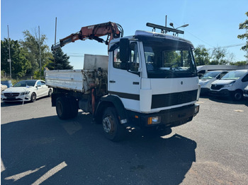 Φορτηγό ανατρεπόμενο Mercedes-Benz 1317 Kipper - Kran: φωτογραφία 2