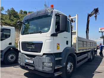 Φορτηγό με ανοιχτή καρότσα MAN TGS 26.400