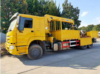 Φορτηγό ανατρεπόμενο, Φορτηγό με γερανό Howo 375: φωτογραφία 5