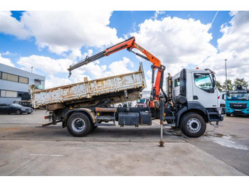 Φορτηγό ανατρεπόμενο, Φορτηγό με γερανό Renault KERAX 320 DCI +BIBENNE+PALFINGER 12Ton/m/2 EXT.: φωτογραφία 3