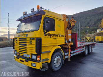 Φορτηγό με γερανό SCANIA R113