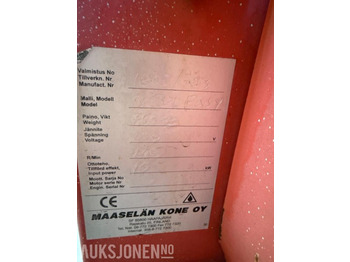 Γεωργικά μηχανήματα 2003 Hakkipilke 1x37 Easy 37 - vedmaksin - mva fri: φωτογραφία 5