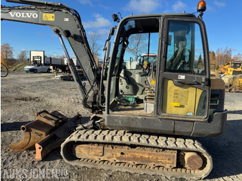 Εκσκαφέας 2011 Volvo EC55C GRAVEMNASKON MED 2 SKUFFER: φωτογραφία 2