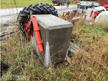 Γεωργικά μηχανήματα BETONGLODD TIL TRAKTOR / 1300KG: φωτογραφία 2