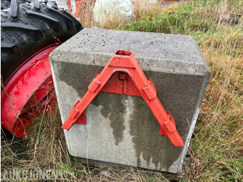 Γεωργικά μηχανήματα BETONGLODD TIL TRAKTOR / 1300KG: φωτογραφία 4