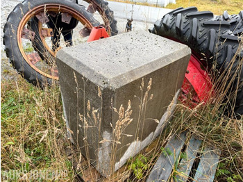 Γεωργικά μηχανήματα BETONGLODD TIL TRAKTOR / 1300KG: φωτογραφία 3