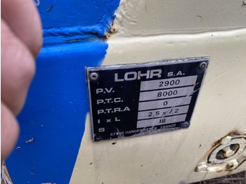 Ρυμούλκα αυτοκινητάμαξα Lohr VGY JV 17 SP115 35105 : Structura camion + remorca transport aut: φωτογραφία 4