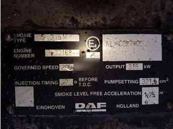 Κινητήρας για Φορτηγό DAF ATI 1160 430 WS315M E2 DAF: φωτογραφία 5 Κινητήρας για Φορτηγό DAF ATI 1160 430 WS315M E2 DAF: φωτογραφία 5
