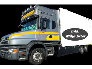 Μίσθωση Scania T124-420 Chassi No Box. Exaust Miljø filter. Scania T124-420 Chassi No Box. Exaust Miljø filter.: φωτογραφία 1