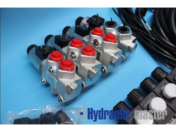Ανυψωτικό μηχάνημα Hydraulic valve Walvoil 4 section 60 l/min 16gpm 12V with 4 float section + cont Walvoil SDE060/4/AN1: φωτογραφία 4