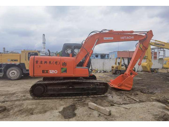Ερπυστριοφόρος εκσκαφέας 12ton hitachi ex120-5 excavator for sale used crawler digger machine SECOND HAND hitachi ex120-5 excavator for sale: φωτογραφία 3