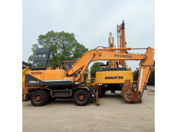 Μίσθωση  Hyundai 210w-9 wheel excavator Hyundai 210w-9 wheel excavator: φωτογραφία 2