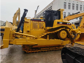 Μπουλντόζα Second hand Cat D7R Dozer used  D7 Dozers Cat Bulldozer Good Price for Sale in shanghai yard: φωτογραφία 3