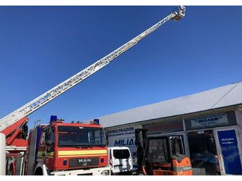 Πυροσβεστικό όχημα MAN L 2000 MAN 15,280 Straż pożarna drabina Strażacka zwyżka 32m Metz Model 20: φωτογραφία 4