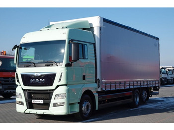 Φορτηγό μουσαμάς MAN TGX 26.440