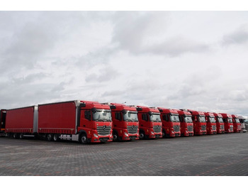 Φορτηγό μουσαμάς MERCEDES-BENZ Actros 2548