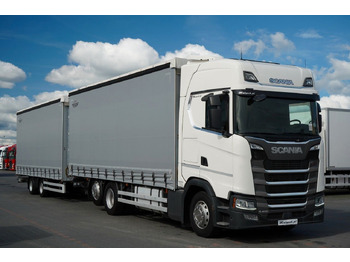 Φορτηγό μουσαμάς SCANIA S 450