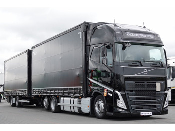 Φορτηγό μουσαμάς Volvo FH 460 / I-SAVE / XXL / ZESTAW TANDEM PRZEJAZDOW: φωτογραφία 4
