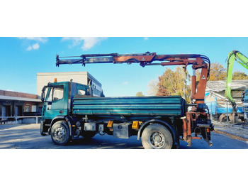 Φορτηγό ανατρεπόμενο, Φορτηγό με γερανό Iveco ML180E28K 4x2 mit Kran/Funk/Greifer: φωτογραφία 2