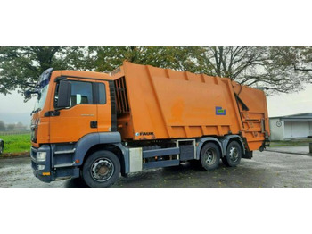 Απορριμματοφόρο MAN 26.320 Müllwagen Faun Variopress: φωτογραφία 3