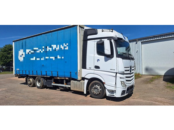 Φορτηγό μουσαμάς Mercedes-Benz 2642 Jumbozug Mit Hänger: φωτογραφία 3 Φορτηγό μουσαμάς Mercedes-Benz 2642 Jumbozug Mit Hänger: φωτογραφία 3