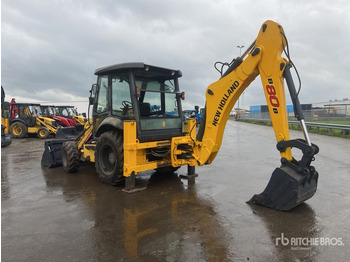 Φορτωτής εκσκαφέας 2018 New Holland B80B-SS 4x4 Backhoe Loader: φωτογραφία 4