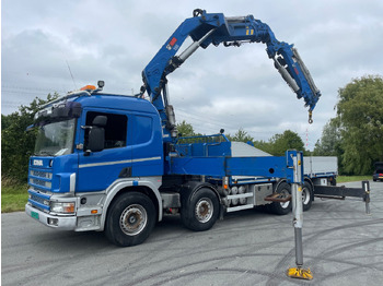 Φορτηγό με γερανό SCANIA P124