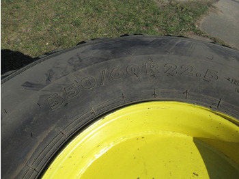 Πλήρης τροχός για Μικρό τρακτέρ John Deere 5515V NOKIAN 550/60R22.5 + Voor Banden + Velg: φωτογραφία 5
