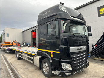 Φορτηγό αυτοκινητάμαξα DAF 480XF*Flachzug*Aufstellbühne*VDI2700*Top!: φωτογραφία 2