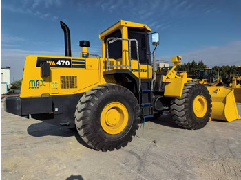 Ελαστιχοφόρος φορτωτής KOMATSU WA470