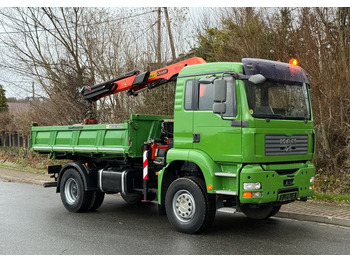 Φορτηγό ανατρεπόμενο MAN * MAN TGA 18-360 * Kiper Wywrotka * 4x2 * Kran Palfinger PK 9501 Sprowadzony: φωτογραφία 2