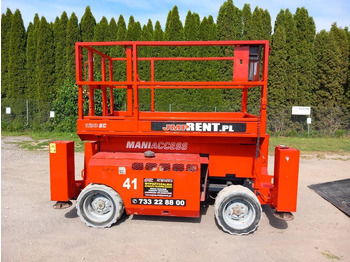Ψαλιδωτό ανυψωτικό MANITOU 120 SC