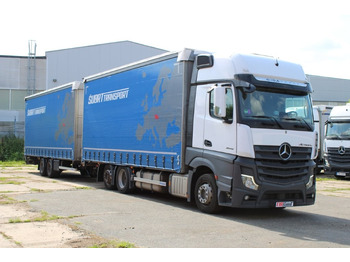 Φορτηγό μουσαμάς MERCEDES-BENZ Actros 2542