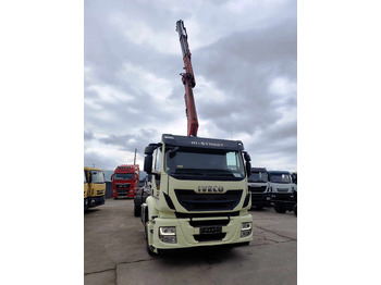 Φορτηγό με ανοιχτή καρότσα IVECO Stralis