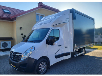 Επαγγελματικό αυτοκίνητο με μουσαμά Opel Movano Stan jak Nowy 10 europalet: φωτογραφία 4
