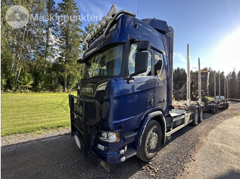 Φορτηγό ξυλείας SCANIA R 650
