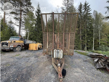 Ρυμούλκα για τρακτέρ Traktorvagn med kran Okänt: φωτογραφία 2 Ρυμούλκα για τρακτέρ Traktorvagn med kran Okänt: φωτογραφία 2