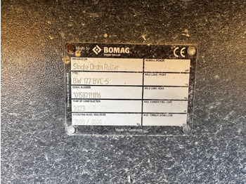 Νέα Οδοστρωτήρες BOMAG DE BW 177 BVC-5 Stage V/Tier 4f: φωτογραφία 2 Νέα Οδοστρωτήρες BOMAG DE BW 177 BVC-5 Stage V/Tier 4f: φωτογραφία 2