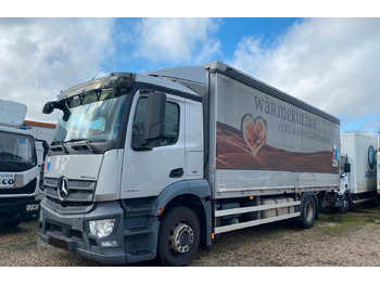 Φορτηγό μουσαμάς MERCEDES-BENZ Antos