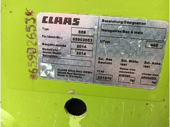 Καλαμποκομαχαιρο Claas ORBIS 750: φωτογραφία 5