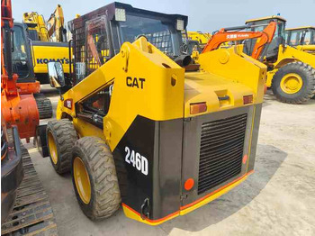 Φορτωτής πλάγιας ολίσθησης Used  Front Loader Tractor CAT 246D Skid Steer Loader / Used Cat 226B 246C 246d Mini Skid Steer Loader in Stock [ Copy ]: φωτογραφία 5