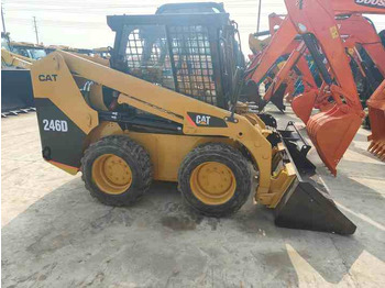 Φορτωτής πλάγιας ολίσθησης Used  Front Loader Tractor CAT 246D Skid Steer Loader / Used Cat 226B 246C 246d Mini Skid Steer Loader in Stock [ Copy ]: φωτογραφία 2