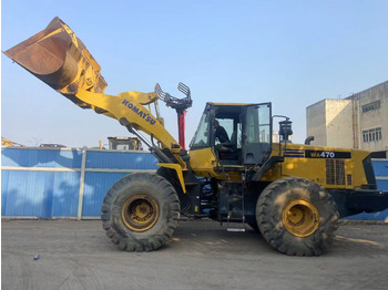Ελαστιχοφόρος φορτωτής KOMATSU WA470-6