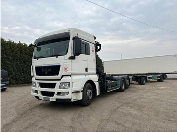 Φορτηγό φόρτωσης γάντζου MAN TGX 26.480
